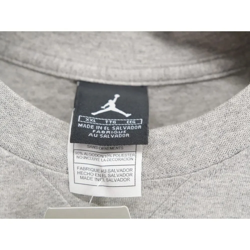NWT Vintage 2005 Nike Air Jordan 20th Anniversary 85-05 Shirt Grey Orange XXL